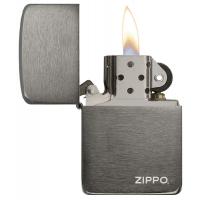 Zippo - Black Ice 1941 Replica With Zippo Logo - Windproof Lighter